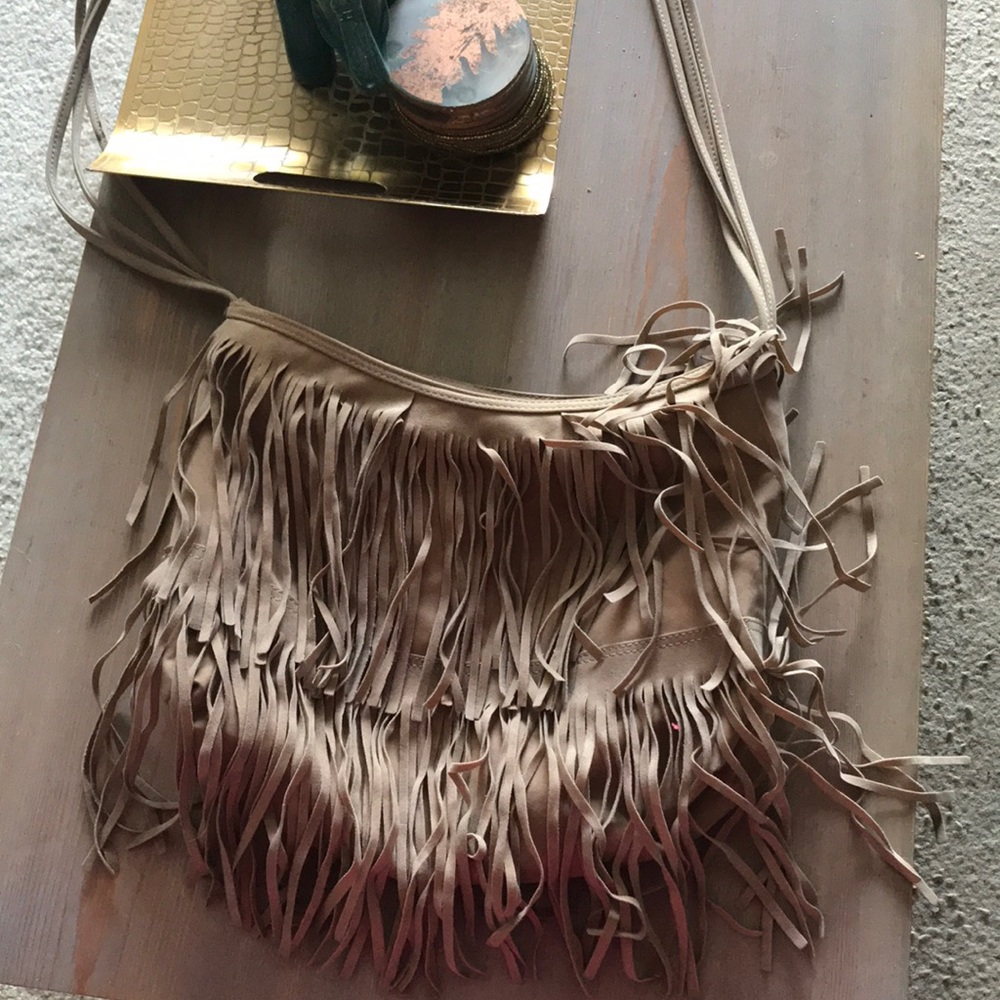 Boho shoulder handbag